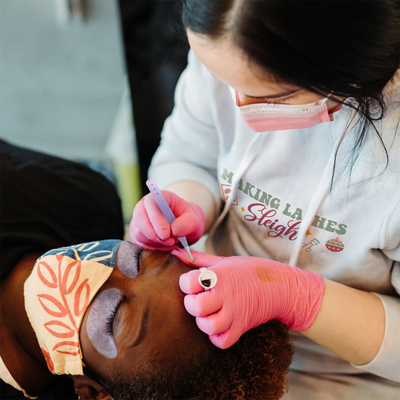 Lash Artist Hoodie, Making Lashes Sleigh, Gift for Lash Tech