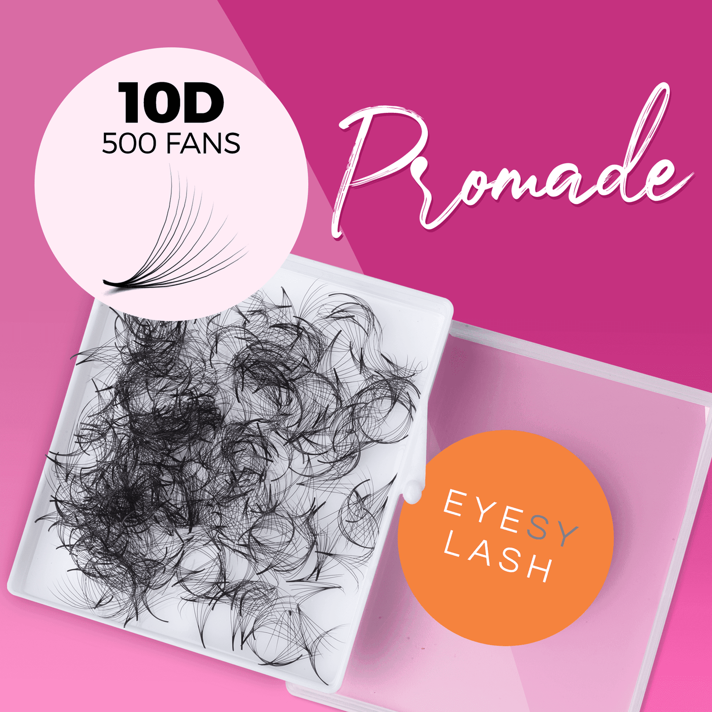 Promade fans 10D | 0.03 - 0.07 | 500 fans