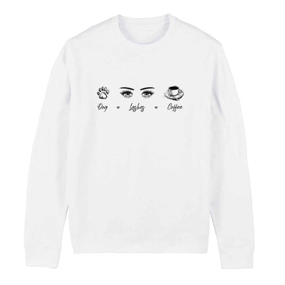 Dog x Lashes x Coffee Sweatshirt - Eyesy Lash