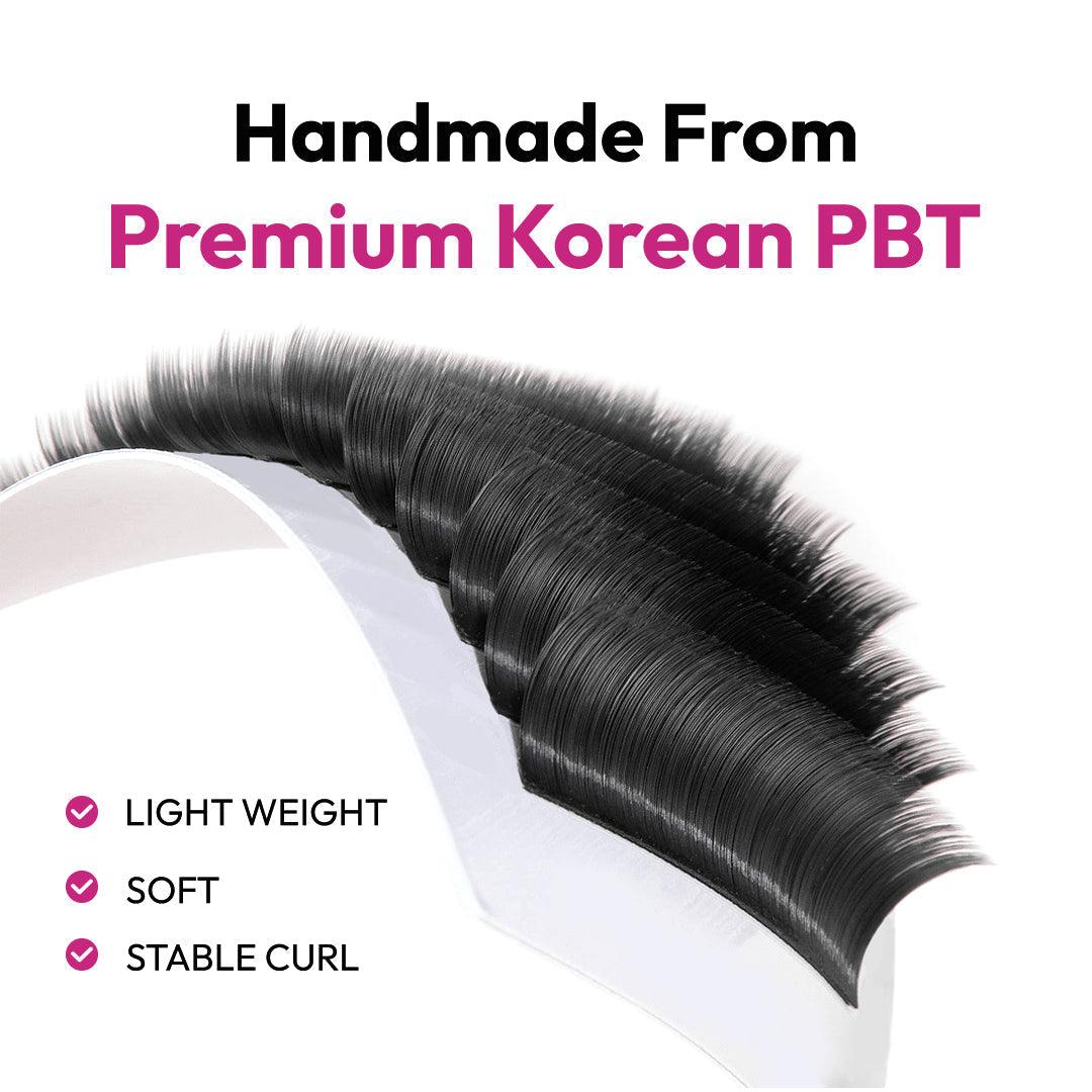 EASY FAN Russian Volume & MEGA VOLUME Lash Extensions | .03 .05 .07 | Mixed/Single length | for WHOLESALE Pre-order Only - Eyesy Lash