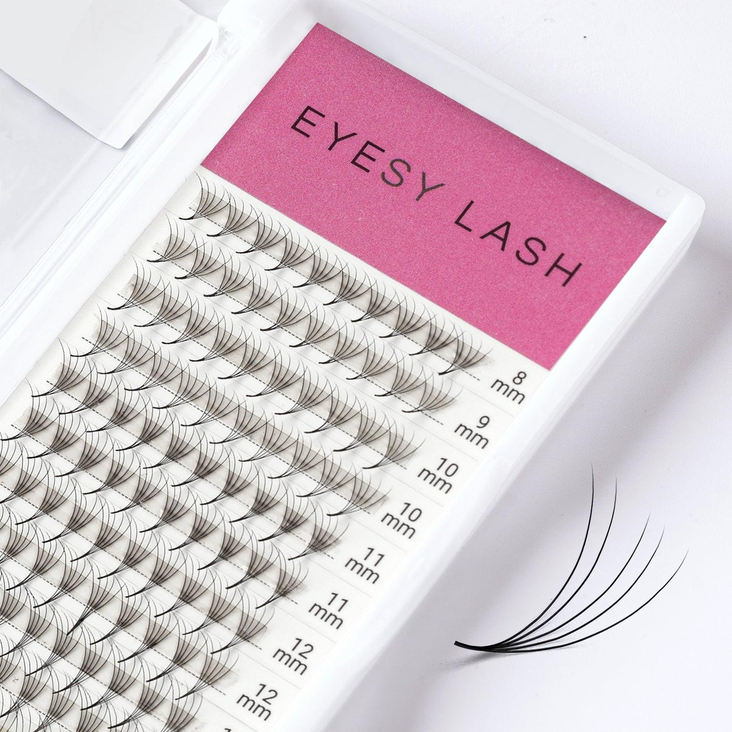 Eyesy Lash 120 Promade Fans | 5D 0.07 Mix Size 8-15mm - Eyesy Lash
