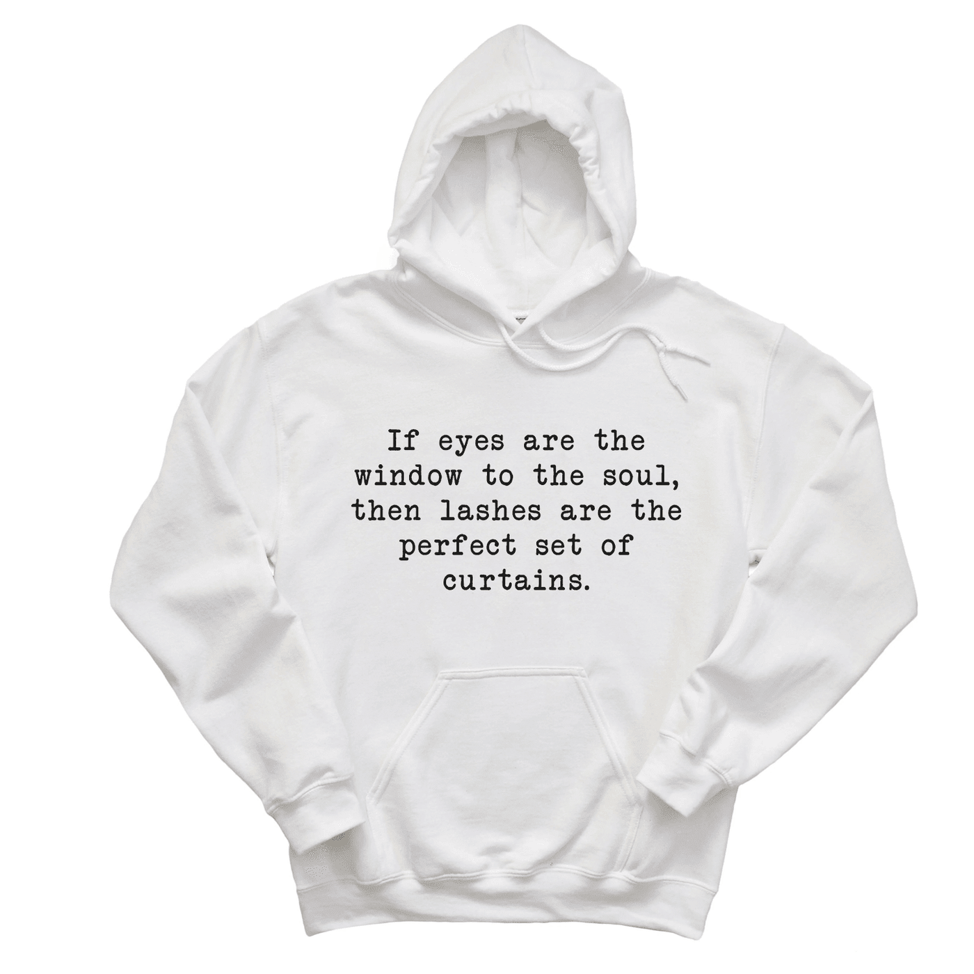 Lash Window Hoodie Black - Eyesy Lash