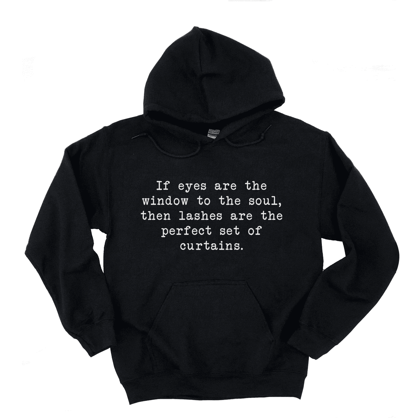 Lash Window Hoodie Black - Eyesy Lash
