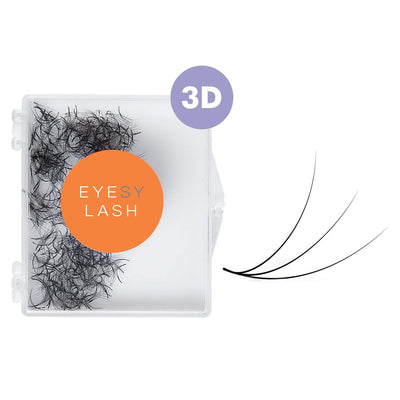 Promade fans 3D | 0.10 - 0.07 | 500 fans - Eyesy Lash