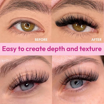 Camellia Fans 5D 6D 8D 10D | .05 | 500 fans | for WHOLESALE Pre-order Only - Eyesy Lash