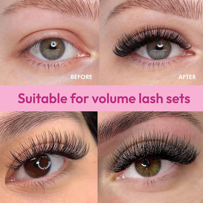 Cashmere Eyelash Extensions Tray | 0.05 | Mix lengths 8-15mm | 16 lines - Eyesy Lash