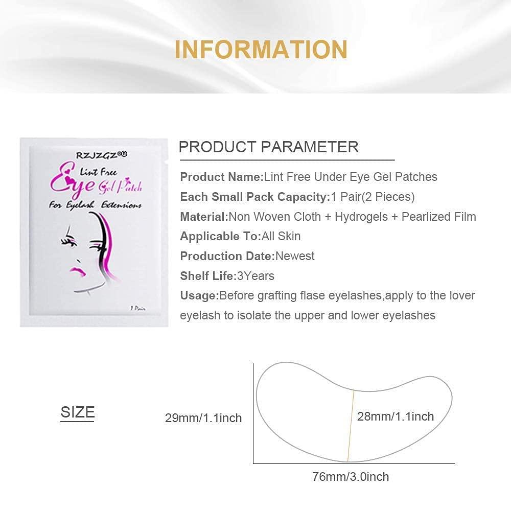 Lint Free Eye Patches (pack 50 pairs) - Eyesy Lash