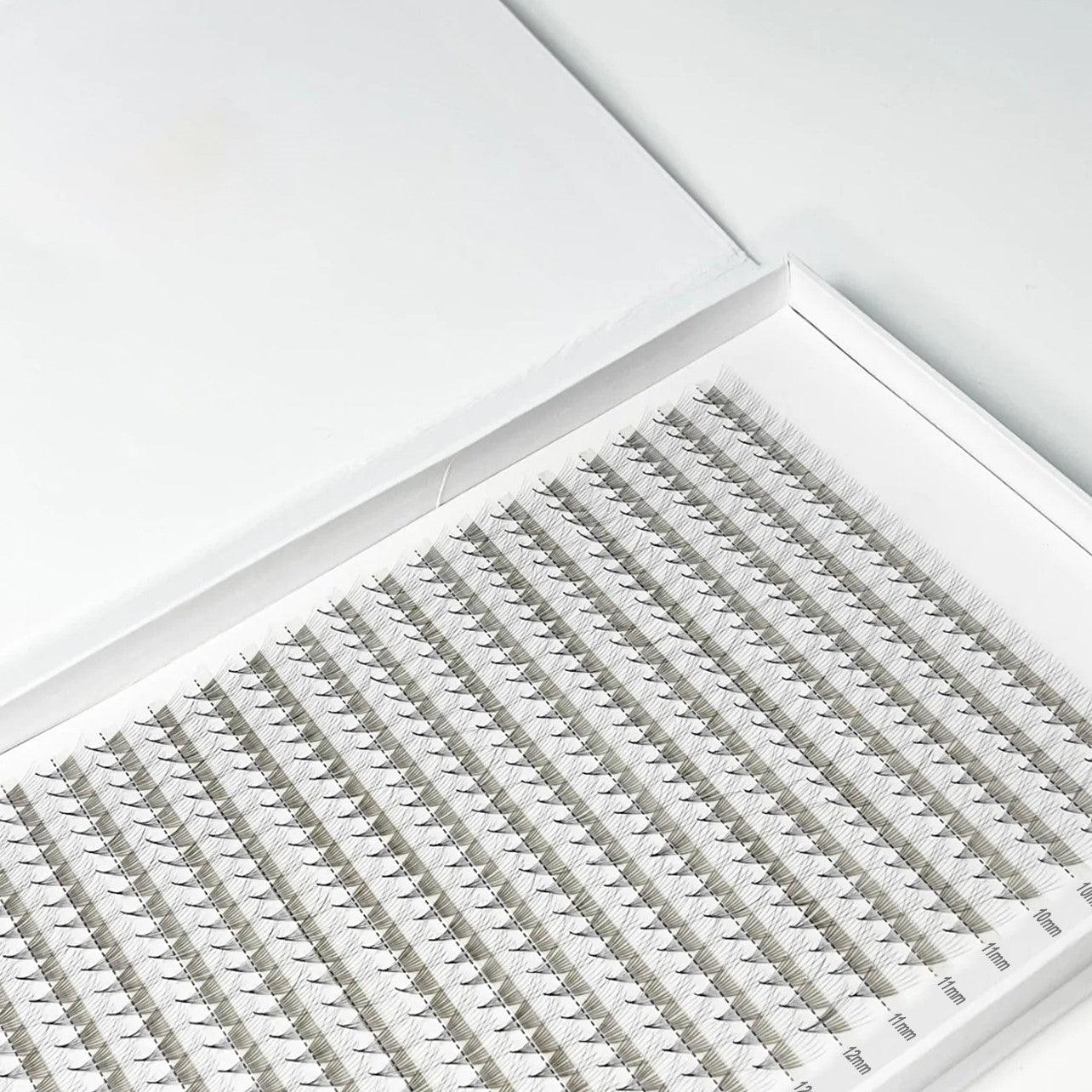 XL/XXL Tray Mixed Length | Promade fans 3D - 12D | for WHOLESALE Pre-order Only - Eyesy Lash