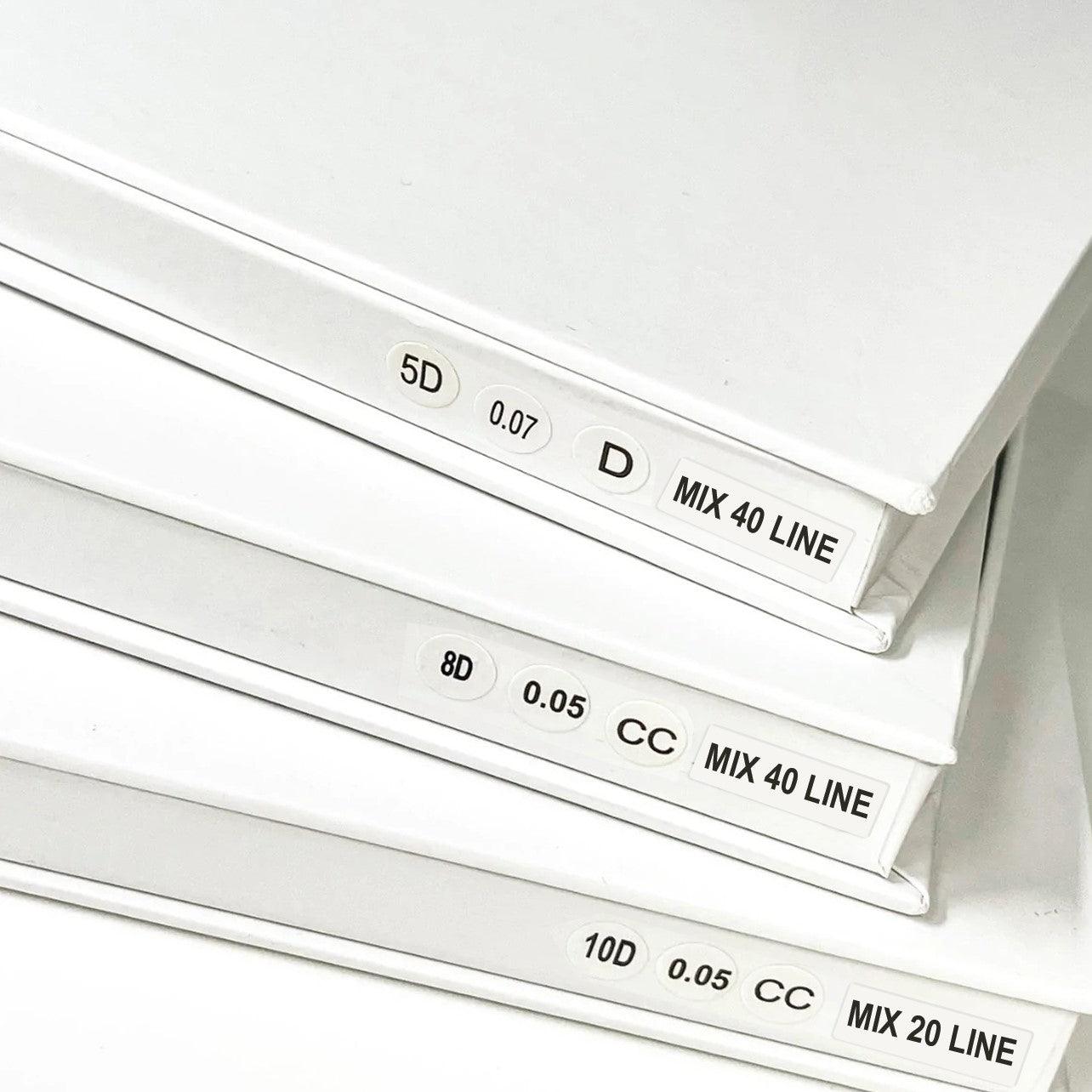 XL/XXL Tray Mixed Length | Promade fans 3D - 12D | for WHOLESALE Pre-order Only - Eyesy Lash