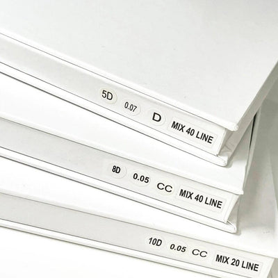 XL/XXL Tray Mixed Length | Promade fans 3D - 12D | for WHOLESALE Pre-order Only - Eyesy Lash