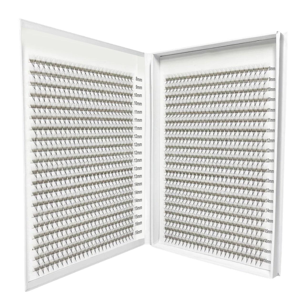 XL/XXL Tray Mixed Length | Promade fans 3D - 12D | for WHOLESALE Pre-order Only - Eyesy Lash