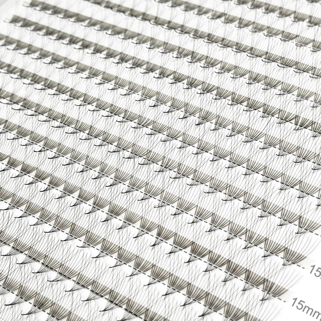 XL/XXL Tray Mixed Length | Promade fans 3D - 12D | for WHOLESALE Pre-order Only - Eyesy Lash